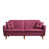 100 % lin rouge bordeaux est en rupture de stock