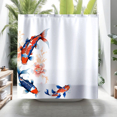 Rideau de douche Cox Koi Fish