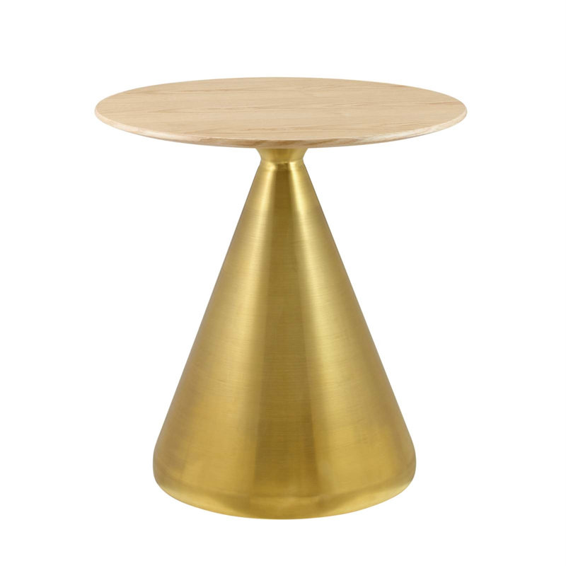 Table de salle à manger Tupelo par Modway, Naturel, L 27,5 po x l 27,5 po