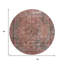 Tapis rond lavable intérieur 8 pi
