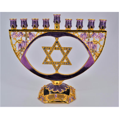Pewter Menorah
