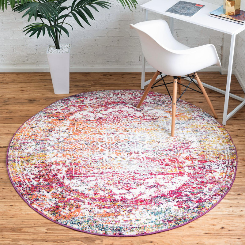 Robinne Oriental Indoor Rug, Round 10'