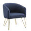 Fauteuil demi-tonneau en velours de 26,5 po Grimsley-1370518839