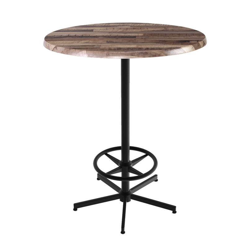 42" Tall, Indoor/Outdoor Table, 30" L x 30" W, Rustic