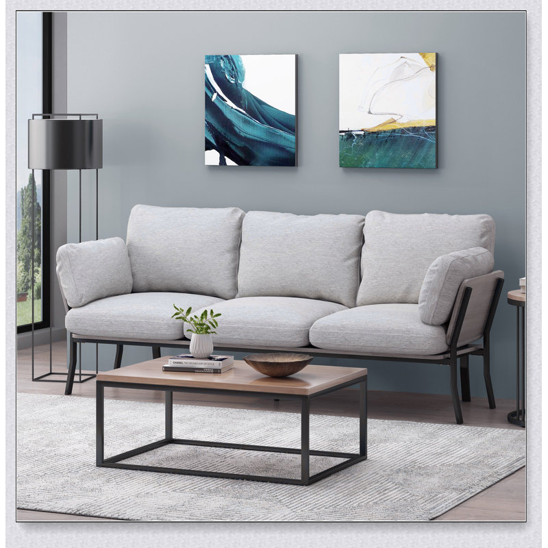 3-SEATER SOFA Solid base frame, comfortable, durable, beautiful