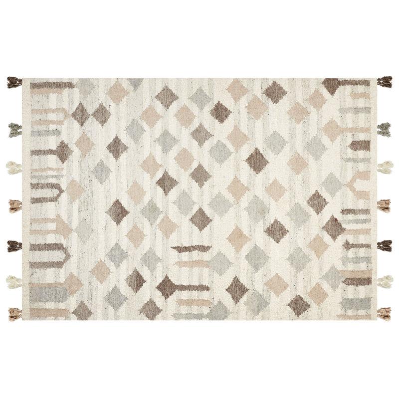 Novello Geometric Hand Woven Area Rug, Rectangle 160 x 230cm
