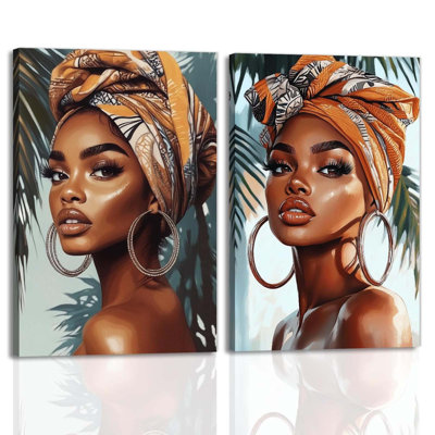 2 Piece Wrapped Canvas Print