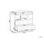 Changing Table Dresser VIRDEN White