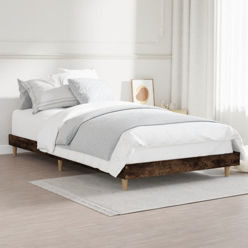 Brotherhood Bed, Smoked Oak, 90 x 200cm