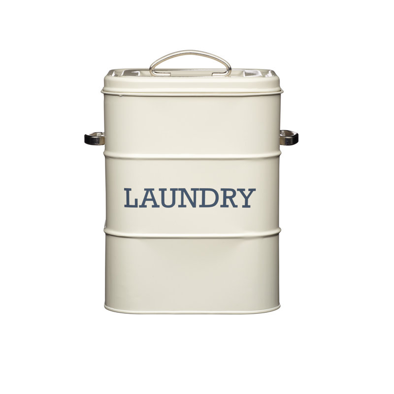 Living Nostalgia 2 Piece Laundry Set, Antique Cream