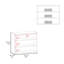 Armoire murale blanche avec rangement ouvert-745753087