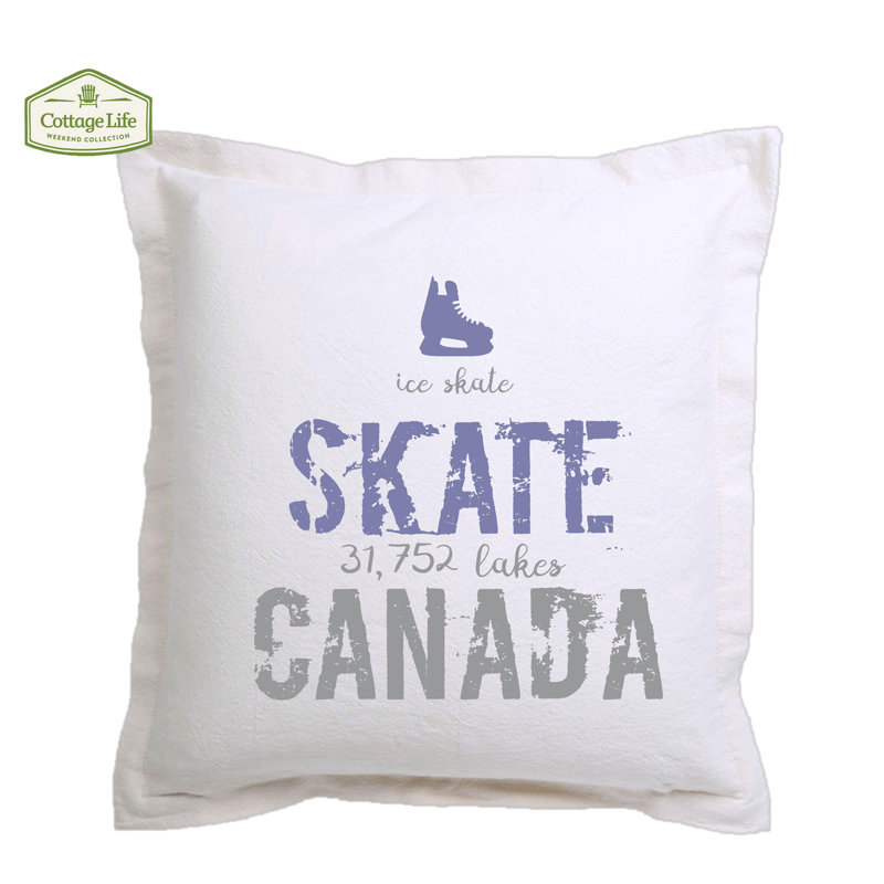 Housse de coussin en coton patine