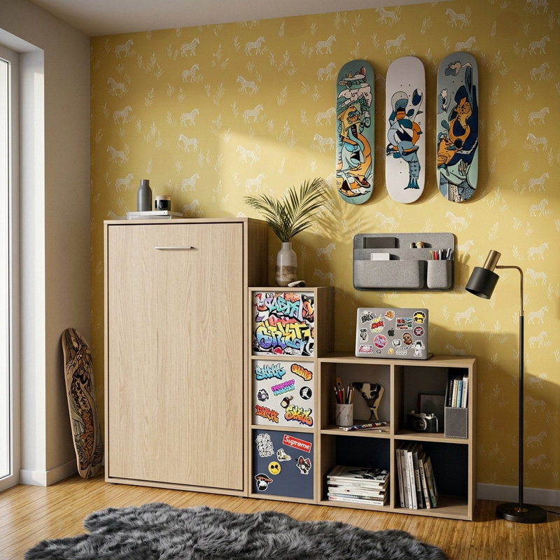 Papier peint fond blanc, Peler et coller