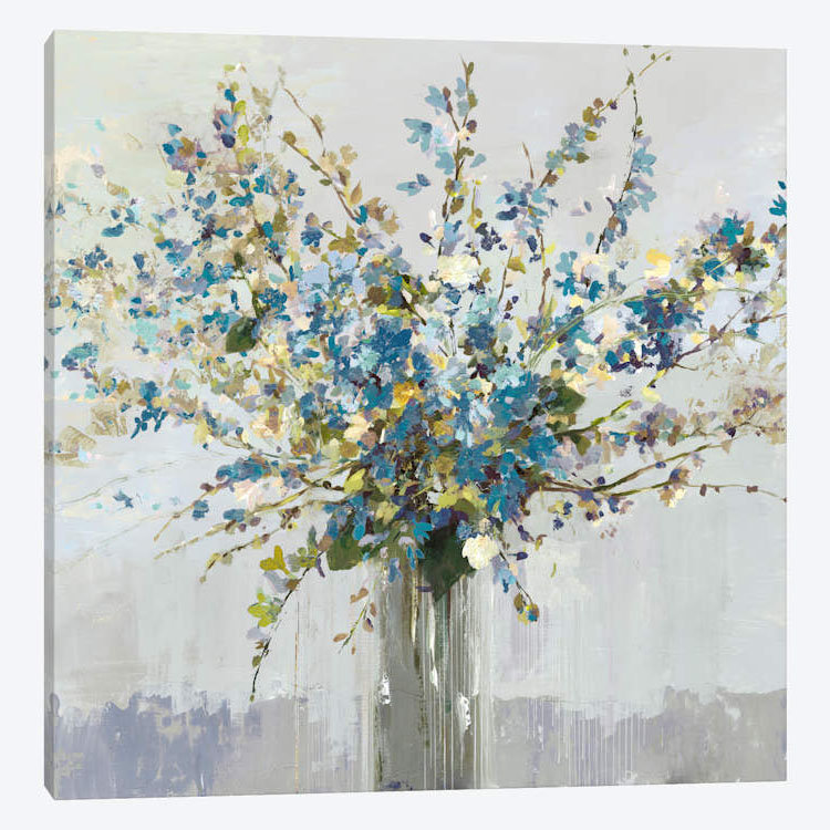 Bouquet by Allison Pearce - Gallery-Wrapped Canvas Giclee Print, 18" H x 18" W x 1.5" D, Wrapped Canvas, No Mat