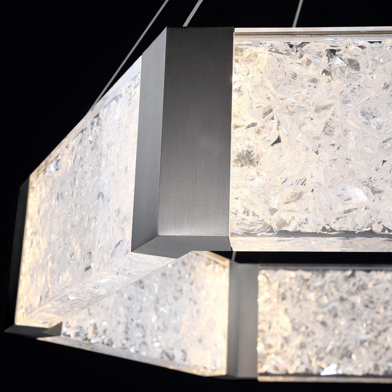 Forever 1 - Light LED Pendant, Antique Nickel