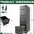 4 Drawer File Cabinet with Lock Metal Vertical File Cabinet-1099652882