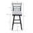 Aluminum 3-Piece Patio Bar Set with 30'' Round Bar Table-1452941521
