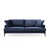 Polyester bleu marine sélectionné