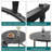 Sintered Stone Top Nesting Coffee Table Set-895768498-895768499