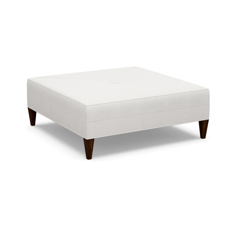 Square Ottoman, 2245-80, Walnut