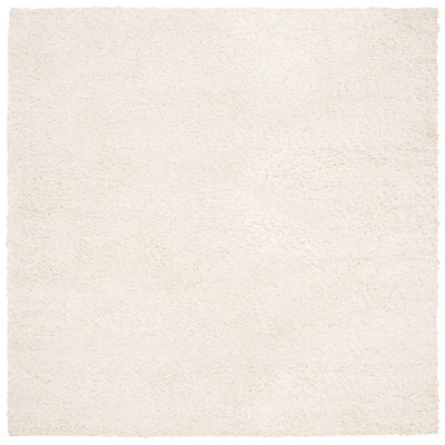 Brittney Performance solid color shag rug