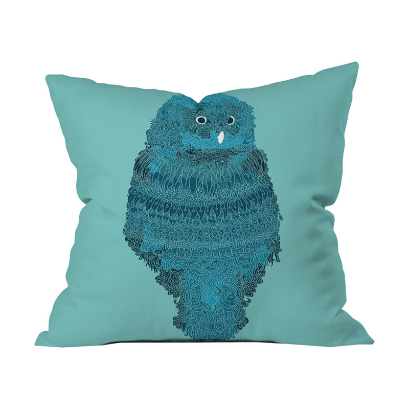 Martin Bunyi Owl Outdoor Throw Pillow, 20" x 20"
