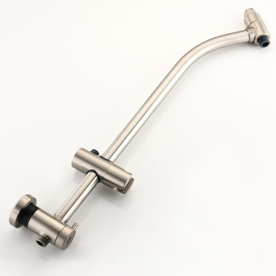 Wall Mount Shower - Stainless Steel, 7 Spray Patterns, 59-Inch Hose, Mounted 7-Setting Drill- Slide Bar, All Metal Structure, Corrosion ,