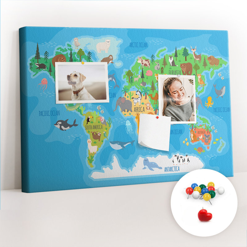 Sabine Cork Corkboard / Bulletin Board