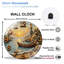 Horloge murale en bois Sunset Lake