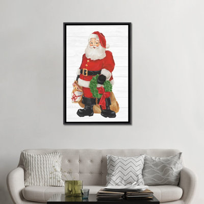 Reproduction d’art, "nostalgique père Noël I" par Ethan Harper