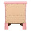 Table de chevet 2 tiroirs LouisPhillipe, rose-1301187833