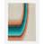 Turquoise / beige / rouille