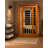Dynamic Saunas San Marino 2-Person Ultra Low EMF FAR IR Sauna in Canadian Hemlock
