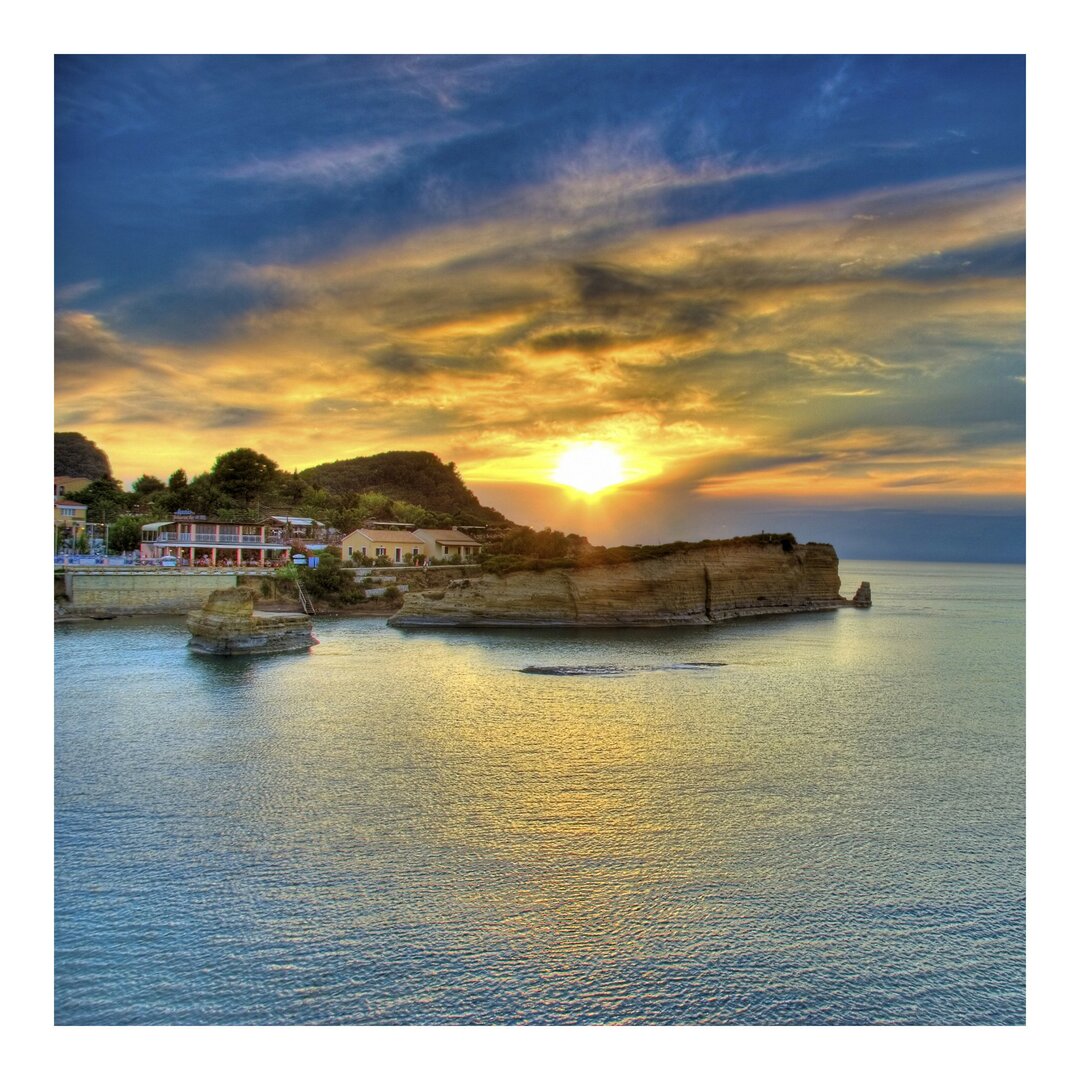 Tapete Sunset over Corfu