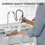 Utility Stainless Steel Sink, Commercial Kitchen Prep Sink