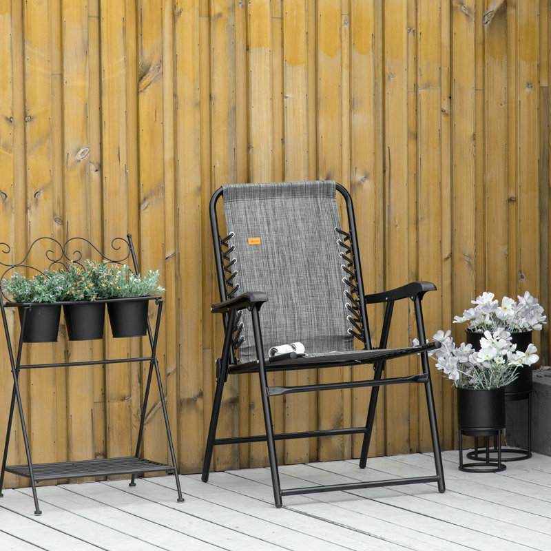 Pool Chair - Gray For Comfort Ideal Poolside Lounging Assembly Required Porch Seat Hardware And Instructions Included Easy To Assemble Outdoor Furniture