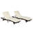 Boho Upholstered Rattan Lounge Chair Deep Seating Wicker Accent Chair with Thick Cushions & Sturdy Frame-419483977