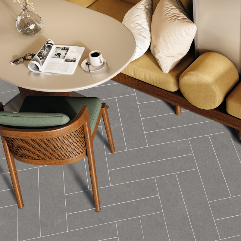Artistic Freedom 6"X24" Porcelain Stone Look, Slate