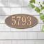 Madison 1-Line Wall Address Plaque-204304065-204304064