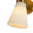 Modern 2 - Light Pleated Glass Shade Double Cone Sconce-12833367-12833360