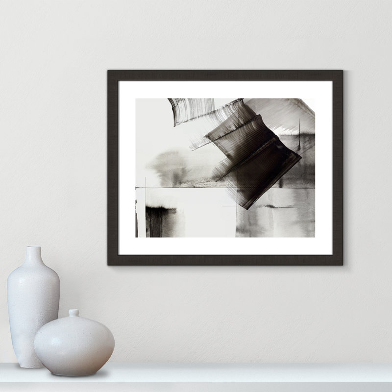 Impression sur toile encadrée, Encadrement espresso foncé, H 13,5 po x l 32 po x P 2 po