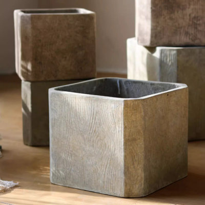 StoneGrain Square Planter