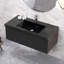 Meuble-lavabo moderne à rayures avec lavabo simple-338554064
