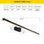 1 -Light No Power Source Required / Manual LED Table Picture Light-617217734-617217728