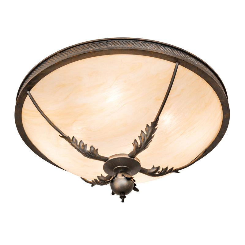 Hoja 4 - Light Semi Flush Mount