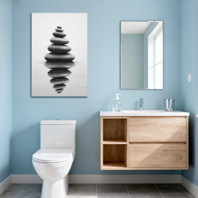 Reproduction d'art abstrait zen