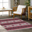 Tapis rectangulaire Zyir avec envers antidérapant-664059386