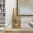 Ceramic Slim Textured Bottleneck Decorative Vase with Varying Patterns Set-284294639