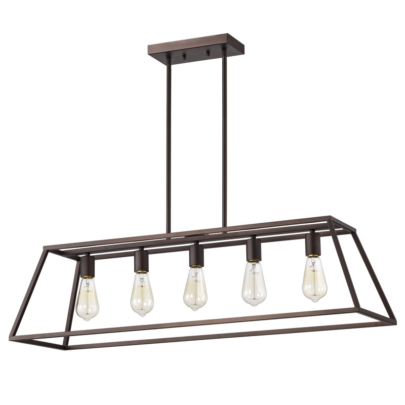 Hajra 5 - Light Kitchen Island Pendant, Oil Rubbed Bronze