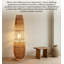 Lampe sur pied de style Wabi-Sabi